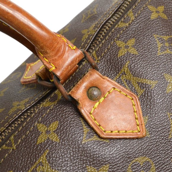 LOUIS VUITTON SPEEDY 40 HAND BAG PURSE vintage - Picture 9 of 12